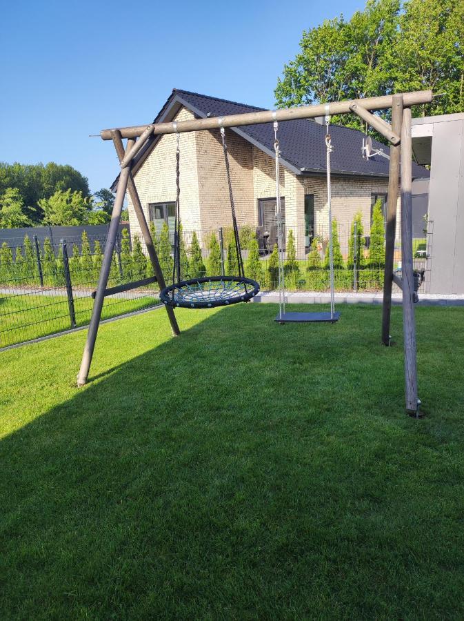 Ferienhaus Luna Am Schoenen Harkebruegger See Mit Kamin Barssel  Экстерьер фото